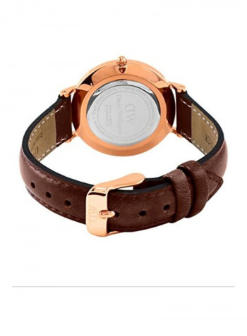 Men's Water Resistant Analog Watch DW00100169