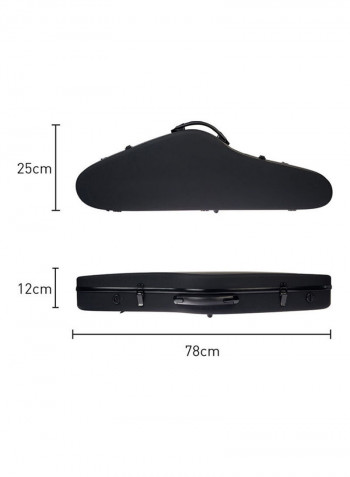 Storage Case With Straps For 4/4 Violins