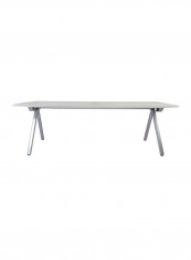 Incontro Modern Conference Drafting Table White/Grey 240x75x100centimeter