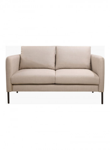 Quinton 2-Seater Sofa Beige 85 x 84 x 140cm