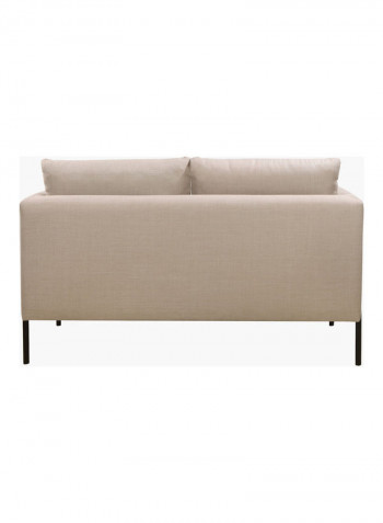 Quinton 2-Seater Sofa Beige 85 x 84 x 140cm