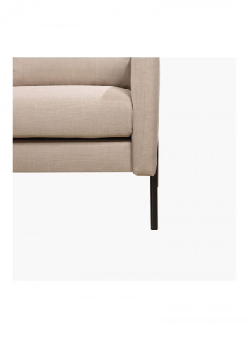 Quinton 2-Seater Sofa Beige 85 x 84 x 140cm