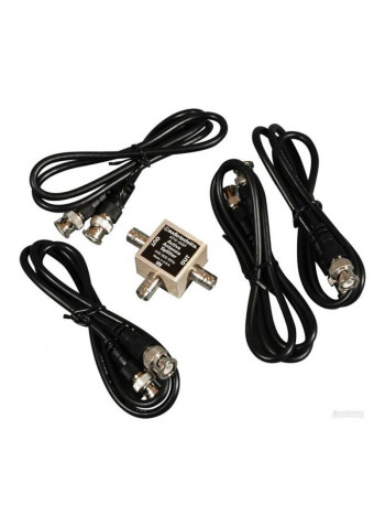 Active Antenna Splitter Kit ATW-49SP Silver/Black