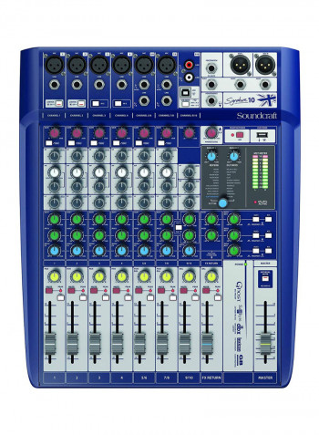 Compact Analogue Mixer Signature 10 Blue