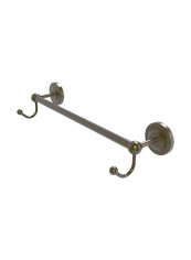 Prestige Regal Collection Integrated Hooks Towel Bar Gold 30inch