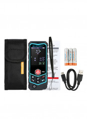 8-Piece Bluetooth Laser Distance Meter Set Black/Blue reviews 8-Piece Bluetooth Laser Distance Meter Set Black/Blue