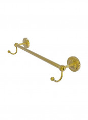 Prestige Regal Collection Integrated Hooks Towel Bar Gold 30inch
