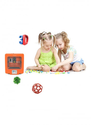 Mini Desktop 3D Printer Orange