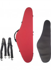 4-Piece Hard Case And Strap Set For 4/4 Violins