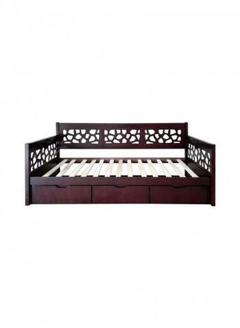 Parisson Single Day Bed Brown 90 x 190cm