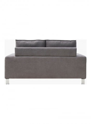 Caster 2-Seater Sofa Grey
