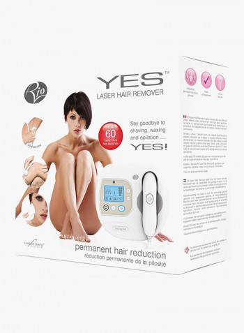 Yes Laser Hair Remover White/Beige