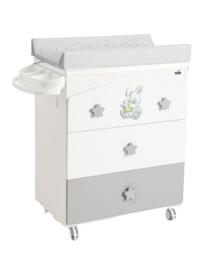Orso Chest Of Drawers - Grey Bear