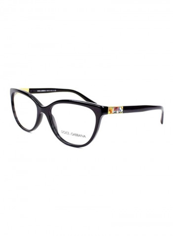 Cat Eye Eyeglasses - Lens Size: 55 mm للنساء