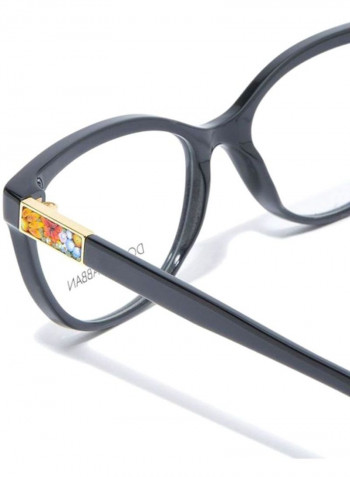 Cat Eye Eyeglasses - Lens Size: 55 mm للنساء