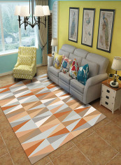 Rectangular Living Room Carpet Multicolour 180x280centimeter
