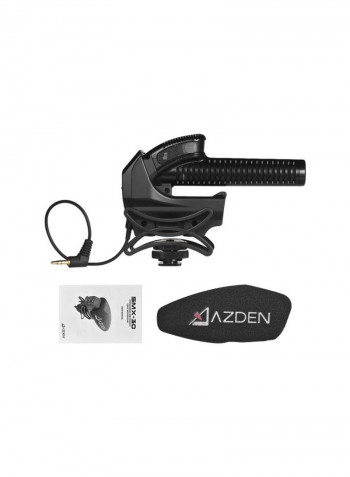SMX-30 Stereo Switchable Video Microphone LU-D5448 Black