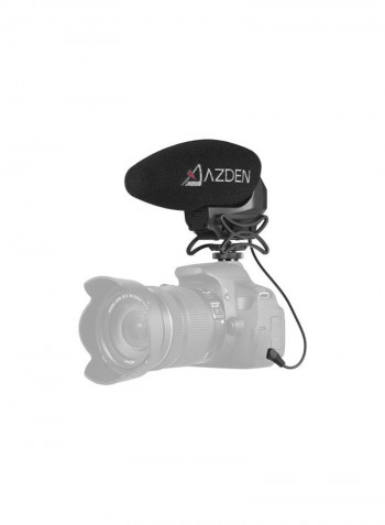 SMX-30 Stereo Switchable Video Microphone LU-D5448 Black