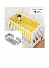Fox Baby Crib Bumper Cotton Protector Nursery Bed