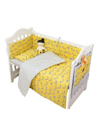 Fox Baby Crib Bumper Cotton Protector Nursery Bed