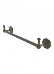 Prestige Skyline Collection Integrated Hooks Towel Bar Silver 36inch