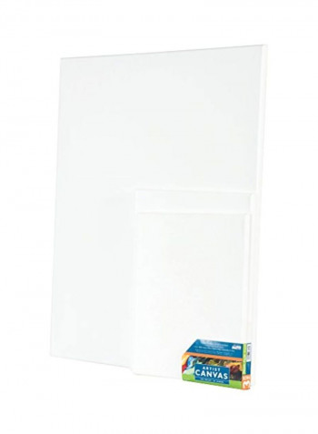 3-Piece Nested Artist Canvas Set White