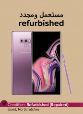 Refurbished - Galaxy Note9 Dual SIM Lavender Purple 128GB 6GB RAM 4G LTE