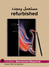 Refurbished - Galaxy Note9 Dual SIM Midnight Black 128GB 6GB RAM 4G LTE