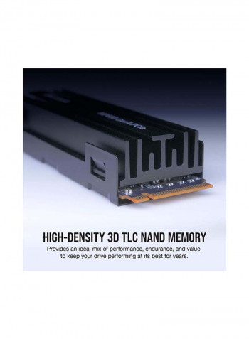 Force Series Gen.4 PCIe MP600 1TB NVMe M.2 SSD 1000GB Black