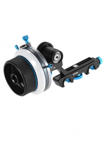 Video Camera Stabilizer Crank Handle Kit Black/Blue/Silver