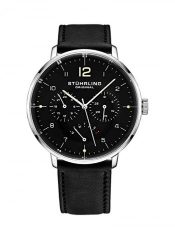 Men's Leather Analog Watch 733.02