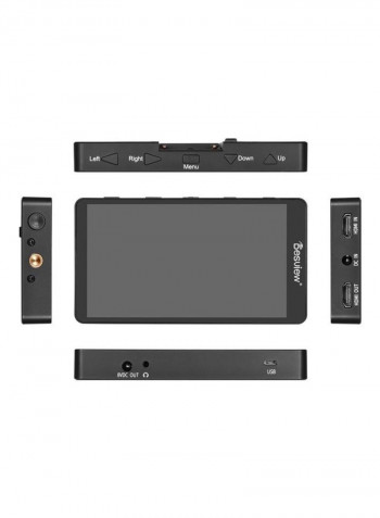 5.5 Inch Touchscreen On-camera Field Monitor Black