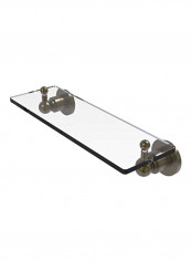 Astor Place Vanity Beveled Edge Glass Shelf Clear/Gold 16inch