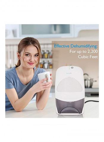 Electronic Dehumidifier Air Filter PDUMID55 White/Black