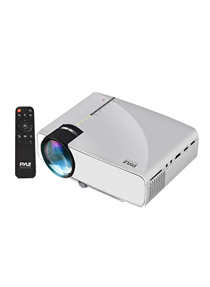 Portable Multimedia Home Theater Projector PRJG74.5 White/Black