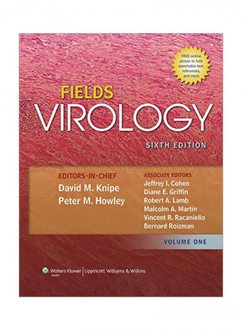 Fields Virology Hardcover 6