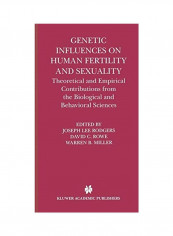 Genetic Influences On Human Fertility And Sexuality غلاف صلب الإنجليزية by Joseph Lee Rodgers