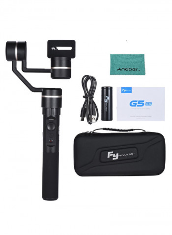 Single Handheld Gimbal Stabilizer Kit Black