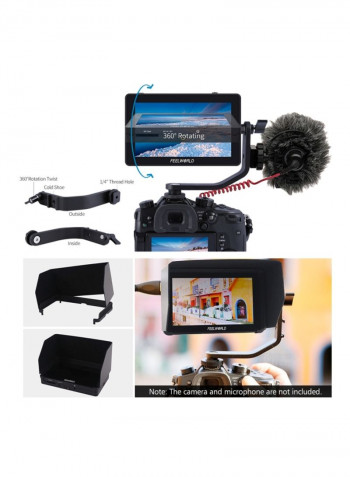 Full HD Monitor 5.5inch Black