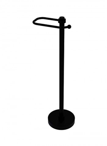 European Style Toilet Tissue Stand Black