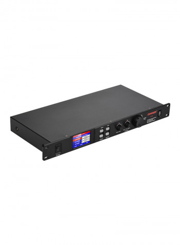 Lannge A-808 8 In And 8 Out Digital Audio Processor With LCD Touchscreen 32 Bit DSP And USB RS232 Computer Interface 1U Rack Mount