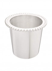 Pearled Ice Bucket Silver 8x9.5x10inch reviews Pearled Ice Bucket Silver 8x9.5x10inch
