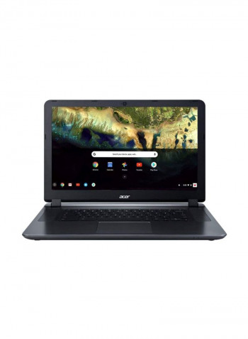 Chromebook 15 Laptop With 15.6-Inch Display, Celeron Processor/2GB RAM/16GB Flash Drive/Intel HD Graphics 400 Black