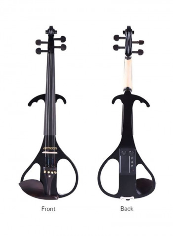 Wood Electric Violin Set