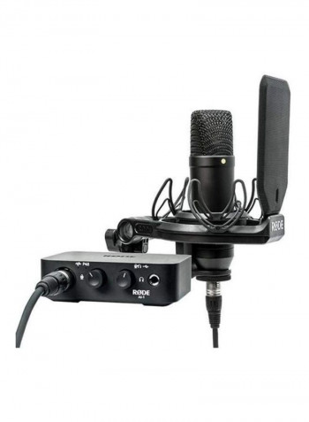 Cardioid Condenser Microphone NT1 Black