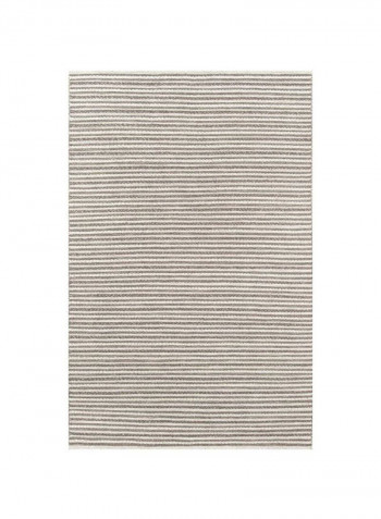 Woollen Area Rug Grey/White 60x96x0.4inch