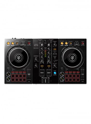 2-Channel DJ Controller DDJ 400 Black/Red