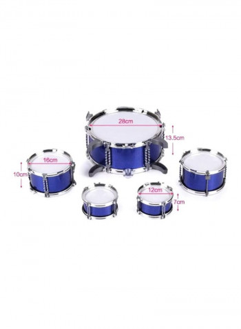 5-Piece Drum Set