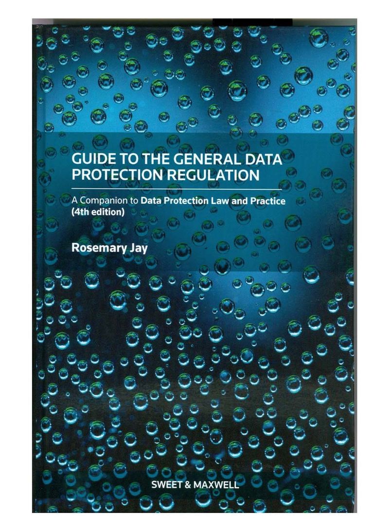 Guide To The General Data Protection Regulation Hardcover 4th