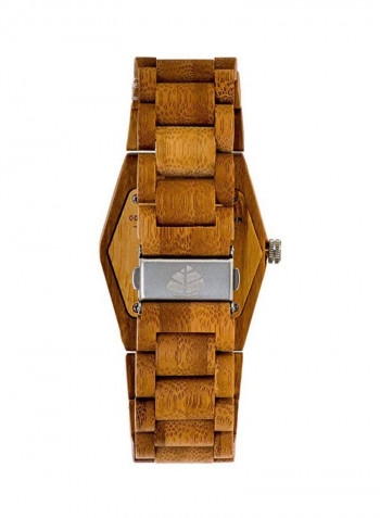 Men's Bamboo Wood Analog Watch G8300B